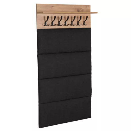 PRATO fali akasztó 80 cm Artisan tölgy/grafit