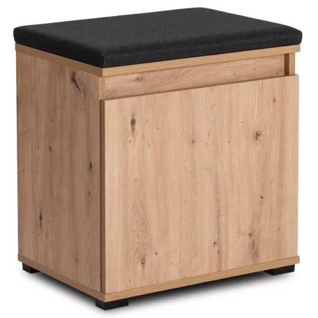 PARMA Cipőszekrény 50 cm Artisan Tölgy/Grafit