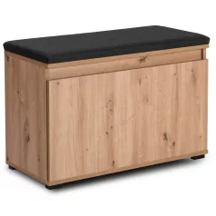 PRATO Cipőszekrény 80 cm Artisan Tölgyfa/Grafit