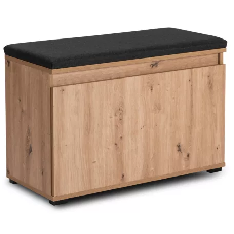 PRATO Cipőszekrény 80 cm Artisan Tölgyfa/Grafit