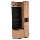 Zestaw do Przedpokoju VENORNA 90 cm tölgy Artisan/Grafit