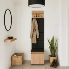 Zestaw do Przedpokoju PARMA 50 cm tölgy Artisan/Grafit