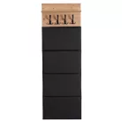 Zestaw do Przedpokoju PARMA 50 cm tölgy Artisan/Grafit