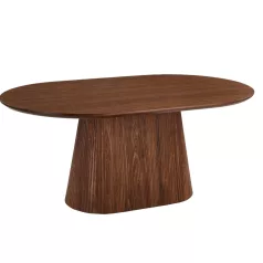 GIANNI Ovális asztal 180 cm Diófa