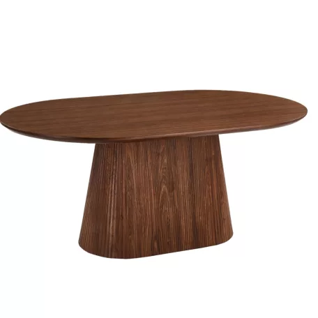 GIANNI Ovális asztal 180 cm Diófa