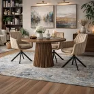 ADRIEN Kihúzható asztal 120-200 cm Diófa