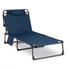 Napozóágy kerti Ágy Polowe VENUS Granatowe