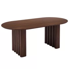 DARIO Ovális asztal 200 cm Diófa