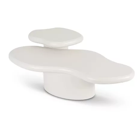 ROSALIE fehér dohányzóasztal szett