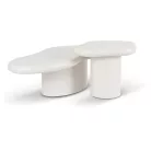 ROSALIE fehér dohányzóasztal szett