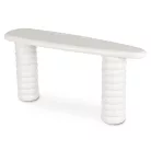 Gaston, fésülkedőasztal, fehér, MDF