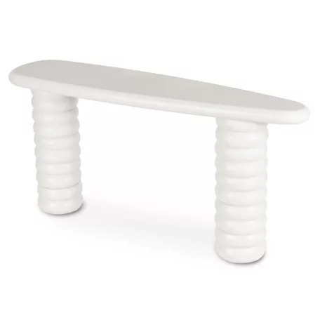 Gaston, fésülkedőasztal, fehér, MDF