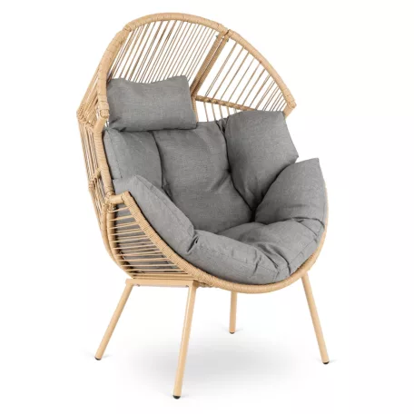 CEZARE Kerti nyugágy Szürke