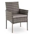 2x Kerti szék CORTO Szare