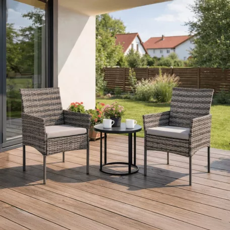 2x Kerti szék CORTO Szare