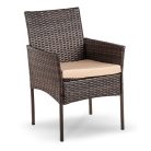 Kerti bútorkészlet MORADO Barna/Bézs