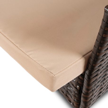 Kerti bútorkészlet MORADO Barna/Bézs