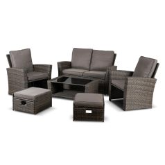 Kerti bútorkészlet DELGADO Szürke