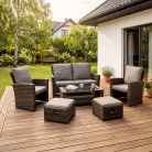 Kerti bútorkészlet DELGADO Szürke