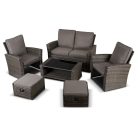 Kerti bútorkészlet DELGADO Szürke