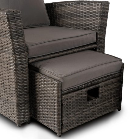 Kerti bútorkészlet DELGADO Szürke