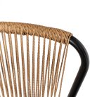 Kerti bútorkészlet TRISTE Barna/Fekete