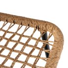 Kerti bútorkészlet TRISTE Barna/Fekete