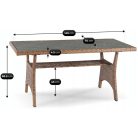 COMODO Barna/Szürke Kerti Bútor Garnitúra