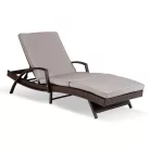 Feliz, kerti szék, barna, technorattan