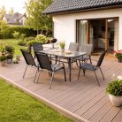 Kerti bútorkészlet LIBERTY Fekete