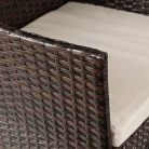 Kerti bútorkészlet MISSISIPI Barna/Bézs