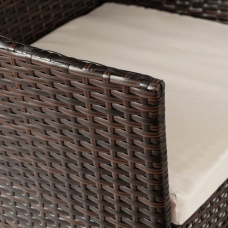 Kerti bútorkészlet MISSISIPI Barna/Bézs