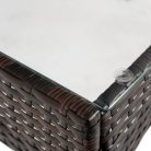 Kerti bútorkészlet MISSISIPI Barna/Bézs