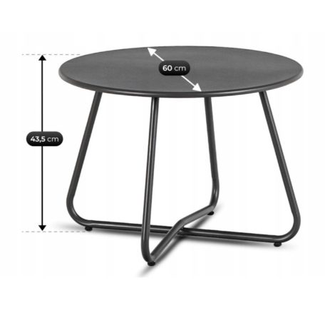 Kerti bútorkészlet MEGARA Szürke