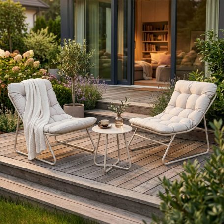 Kerti bútorkészlet NIKEA Bézs