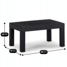 SAVIO fekete kerti bútor szett