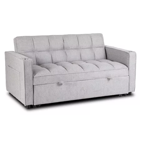 Aster2, kinyitható fotel, szürke, szövet