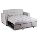 Aster2, kinyitható fotel, szürke, szövet