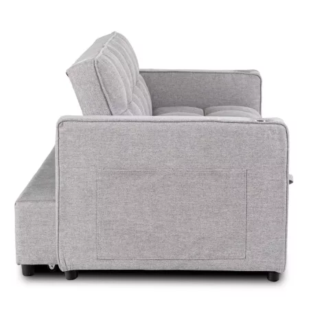 Aster2, kinyitható fotel, szürke, szövet