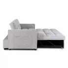 Aster2, kinyitható fotel, szürke, szövet