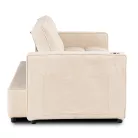 Aster2, kinyitható fotel, bézs, szövet