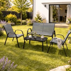 Kerti bútorkészlet MINNESOTA Szürke