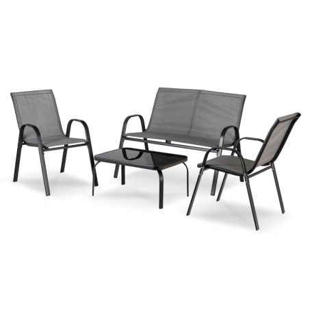 Kerti bútorkészlet MINNESOTA Szürke