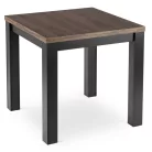 MAX Kihúzható Asztal 80-160 cm Diófa/Fekete