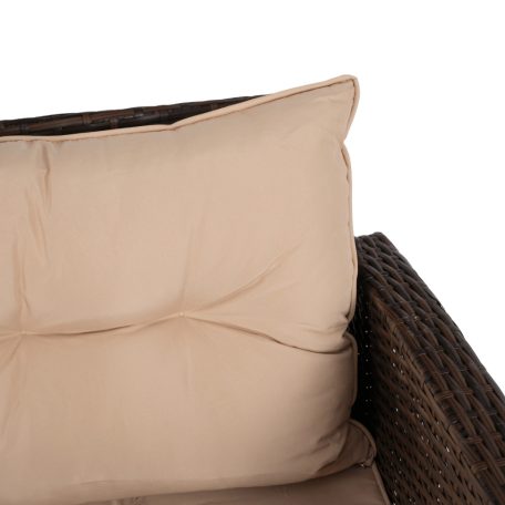 Kerti bútorkészlet DALLAS Barna/Bézs