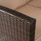 Kerti bútorkészlet DALLAS Barna/Bézs