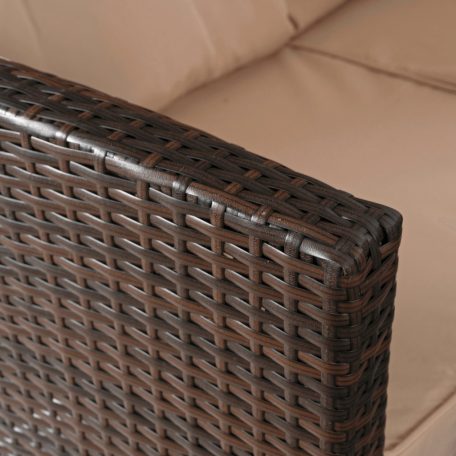 Kerti bútorkészlet DALLAS Barna/Bézs