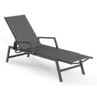 Roule, kerti szék, fekete, technorattan