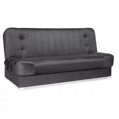 PIANO 2 szürke összecsukható kanapé