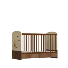   Faktum Makaó - Átalakítható 140-es babaágy, kiságy (zsiráf mintával)